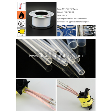 Electrical Heat Shrink PTFE Tube